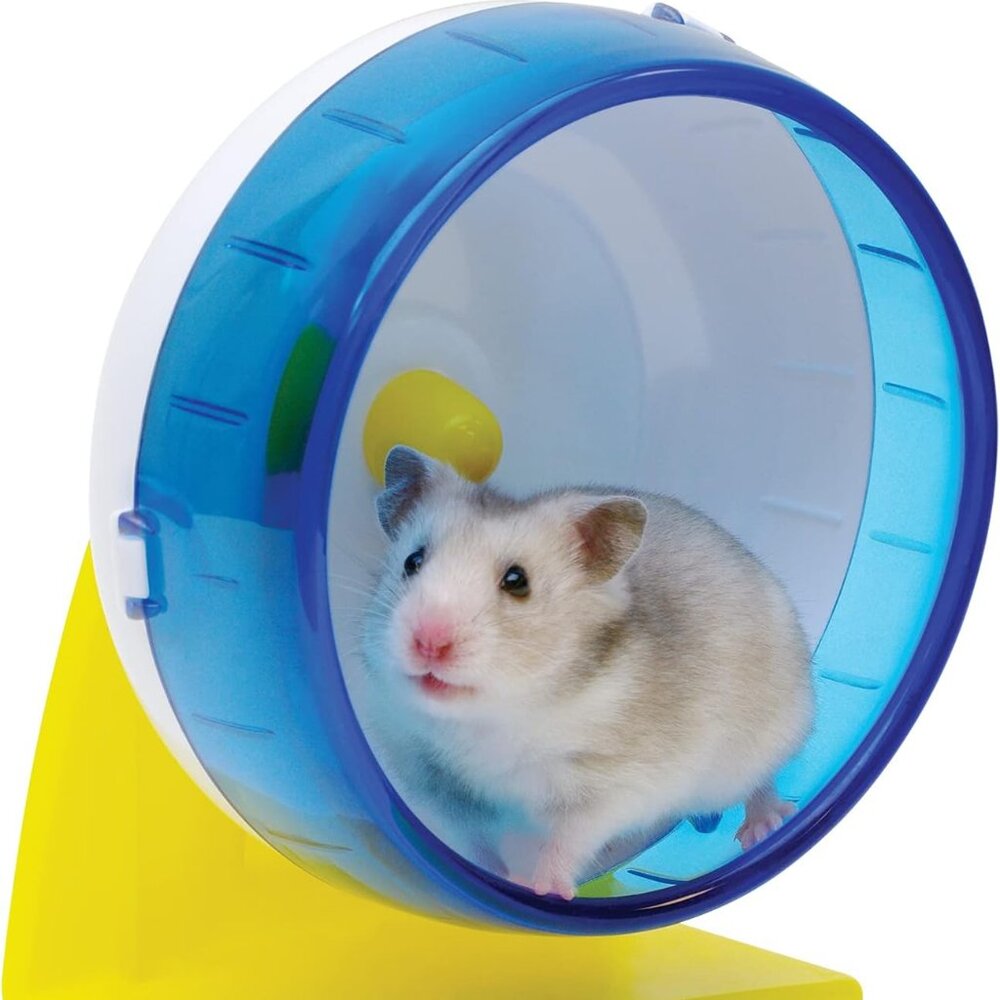 New Living World Exercise Wheel 14cm Blue